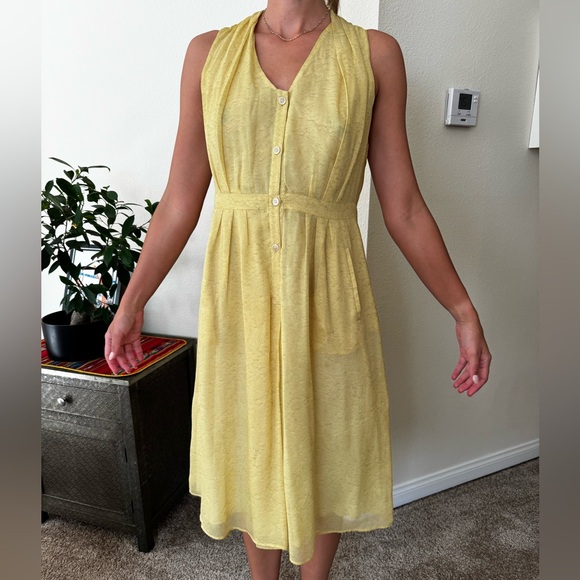 Silk dress Piazza Sempione ITA size 46 / size 10 - Picture 2 of 8